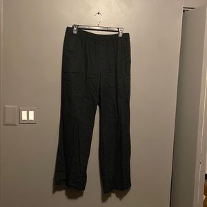 Old Navy wide leg linen pant L Tall